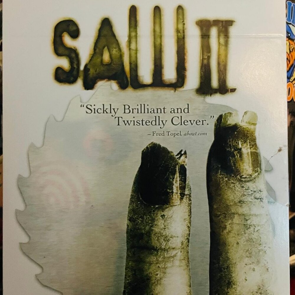 NEW/SEALED Saw II Promo Widescreen DVD Screener Jigsaw 2006 RARE